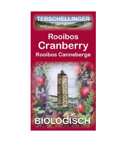 Rooibos cranberry van Terschellinger, 10 x 20 stk